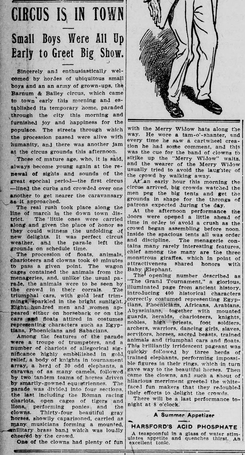 New Haven: “Circus Is in Town”
