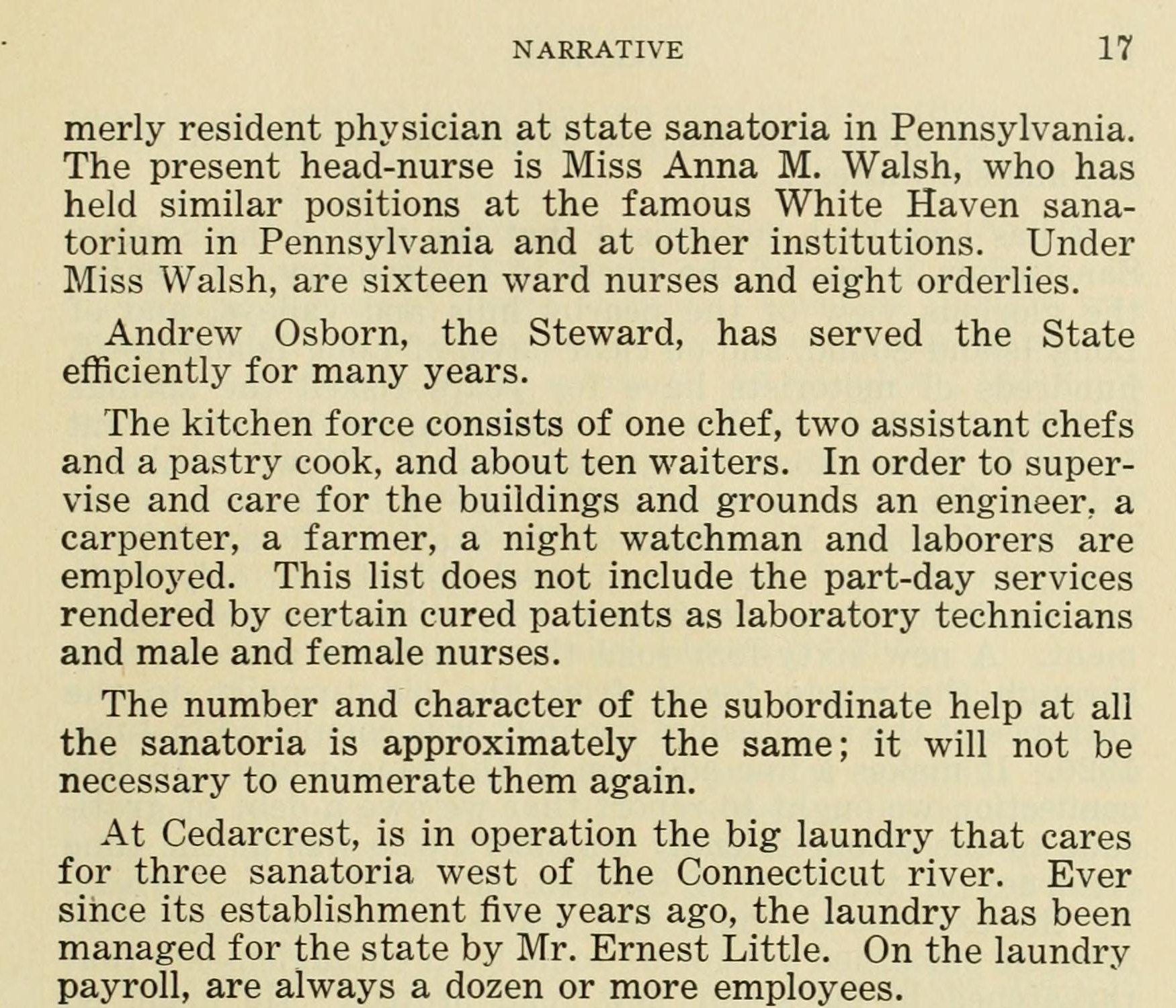 The work beyond the wards