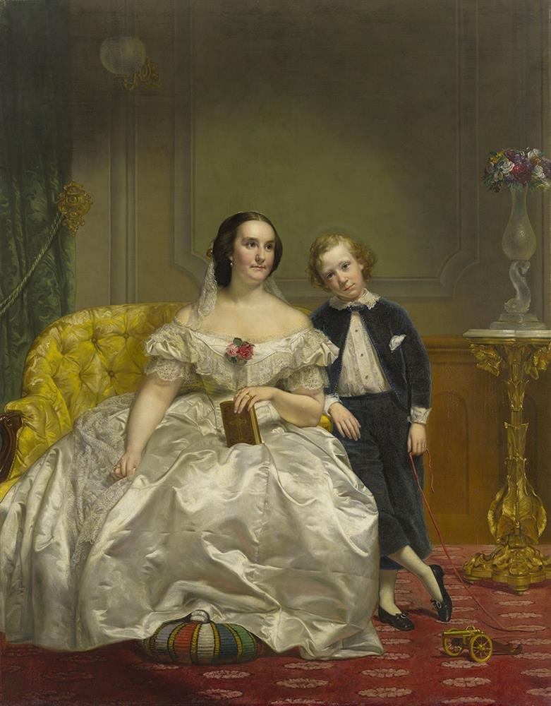A family portrait, with its own date