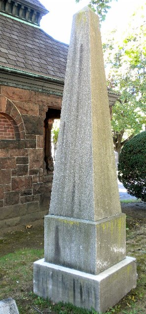 A monument and its surroundings
