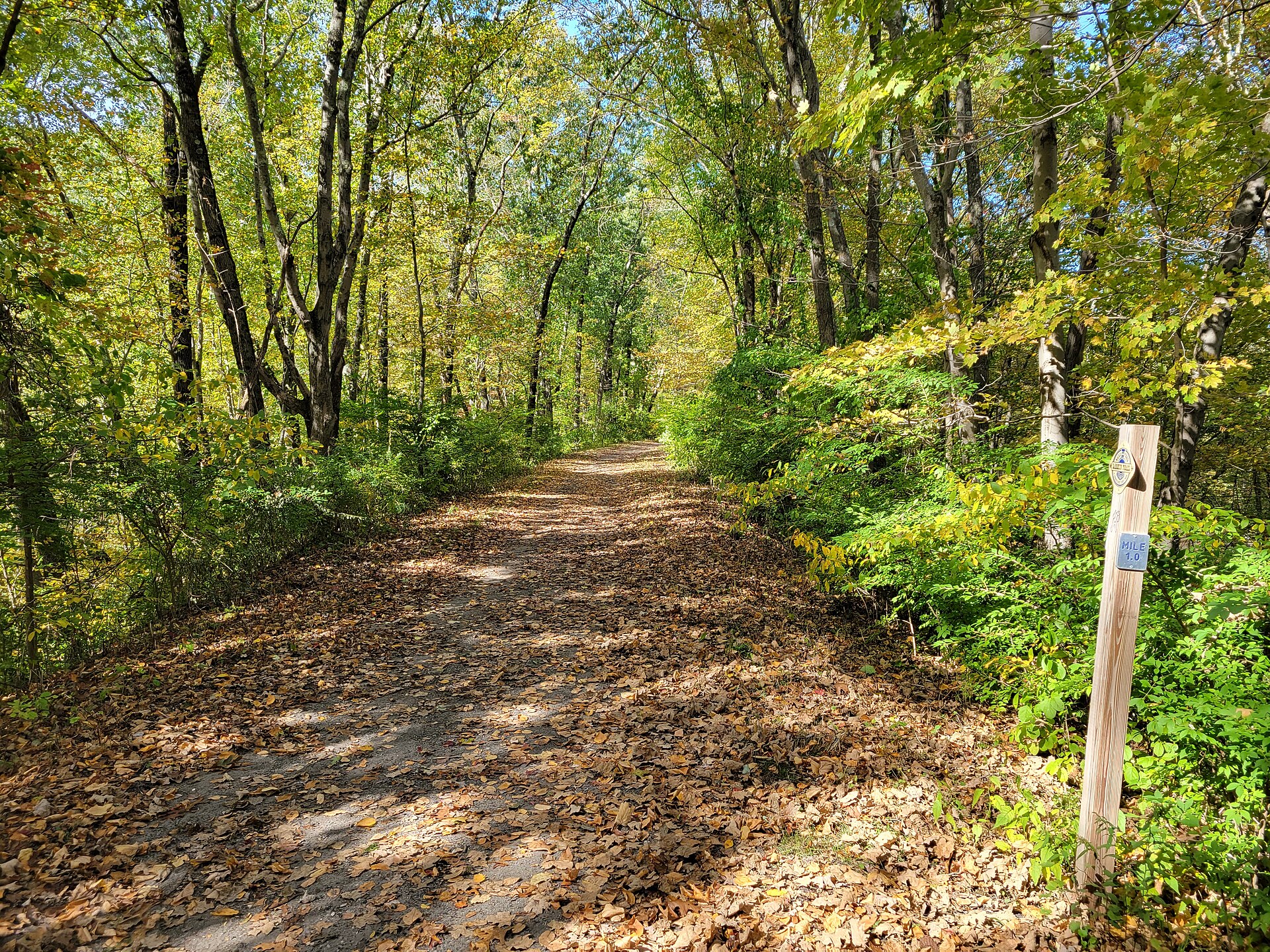 Larkin State Park Trail Mile 1, Naugatuck CT