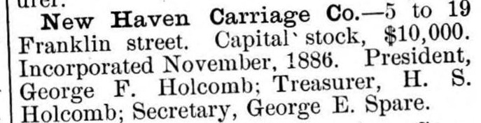 November 1886 incorporation recorded in 1887