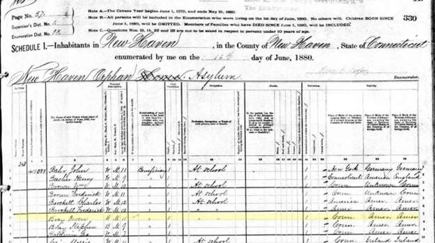 One child in a census household