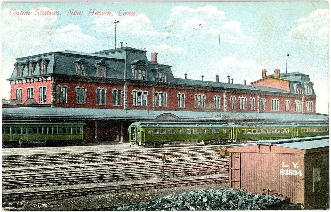 Union Station predecessor, 1910 postcard