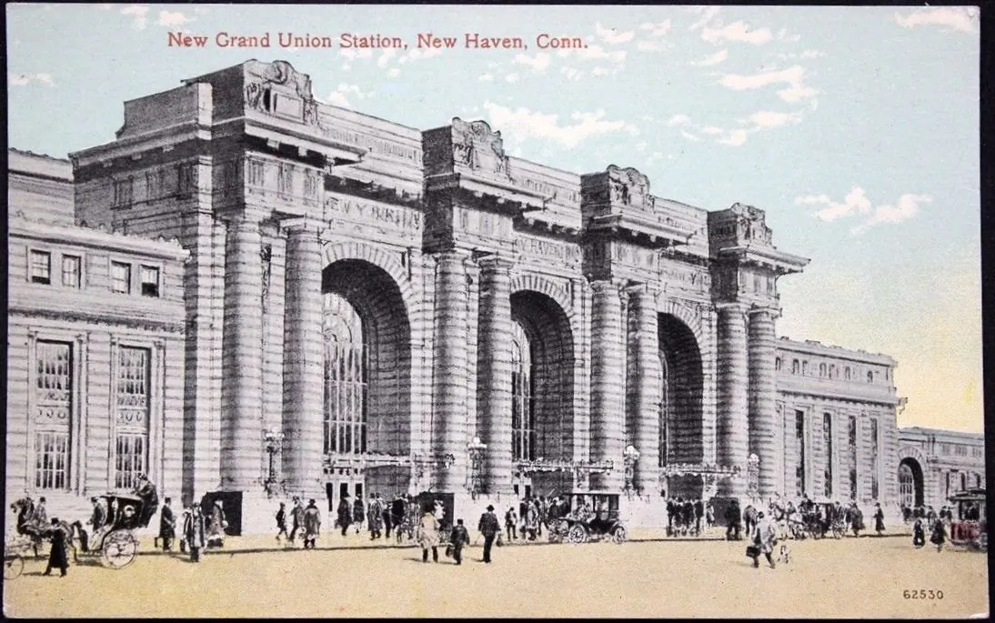 Proposed Union Station design — never built as shown