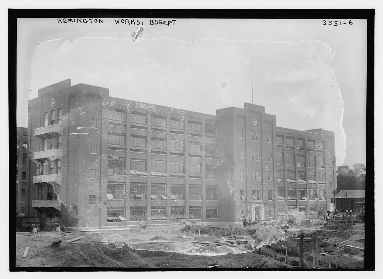 Remington works, Bdgept (i.e., Bridgeport)