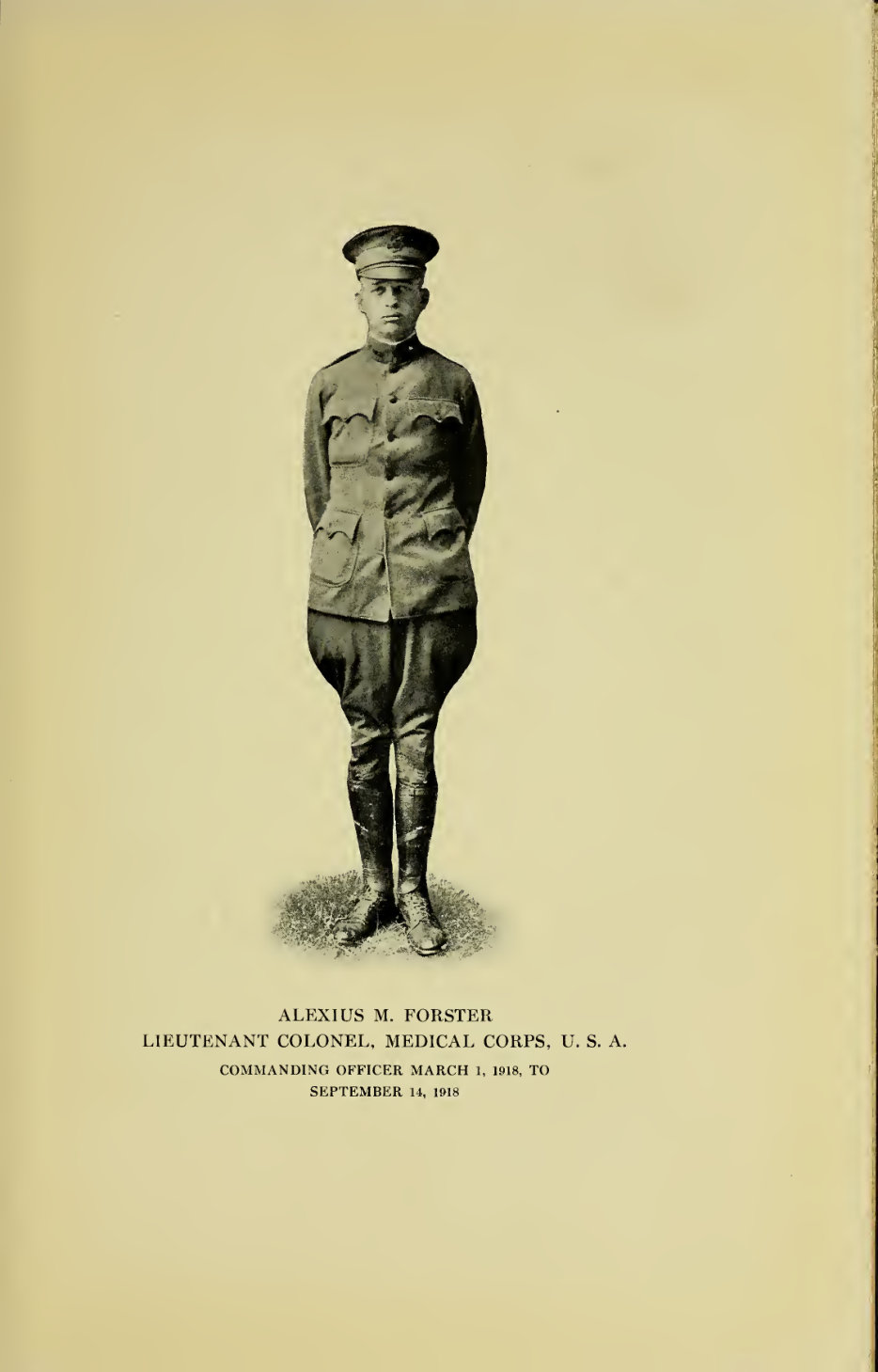 Alexius M. Forster, commanding officer