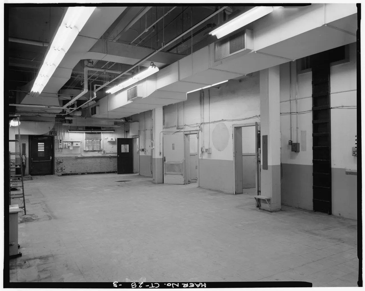 Open interior at the north end of Winchester's Tract K range. 