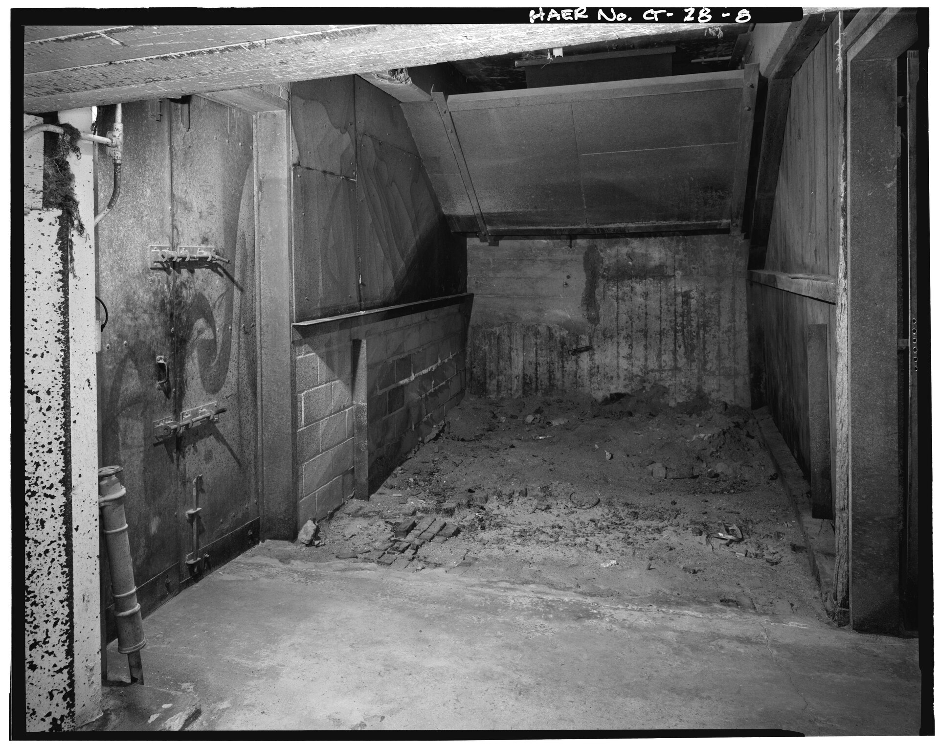 Tract K shooting range: target end of Range 3