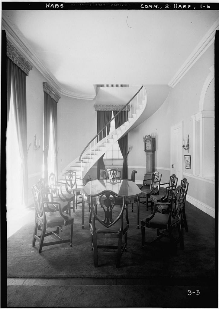 Historic American Buildings Survey James Rainey, Photographer May 7, 1936 STAIRS FROM ROOM OF SECRETARY OF STATE…
