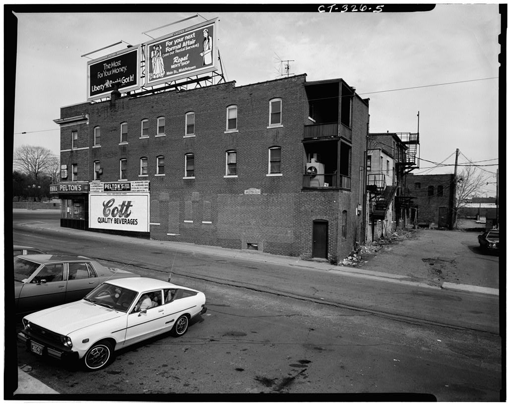 5.  SOUTH (SIDE) ELEVATION - Exchange Block, 108-150 Main Street, Middletown, Middlesex County, CT