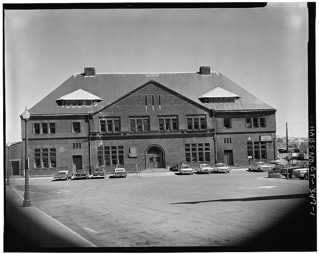 Exterior, west elevation · 1971