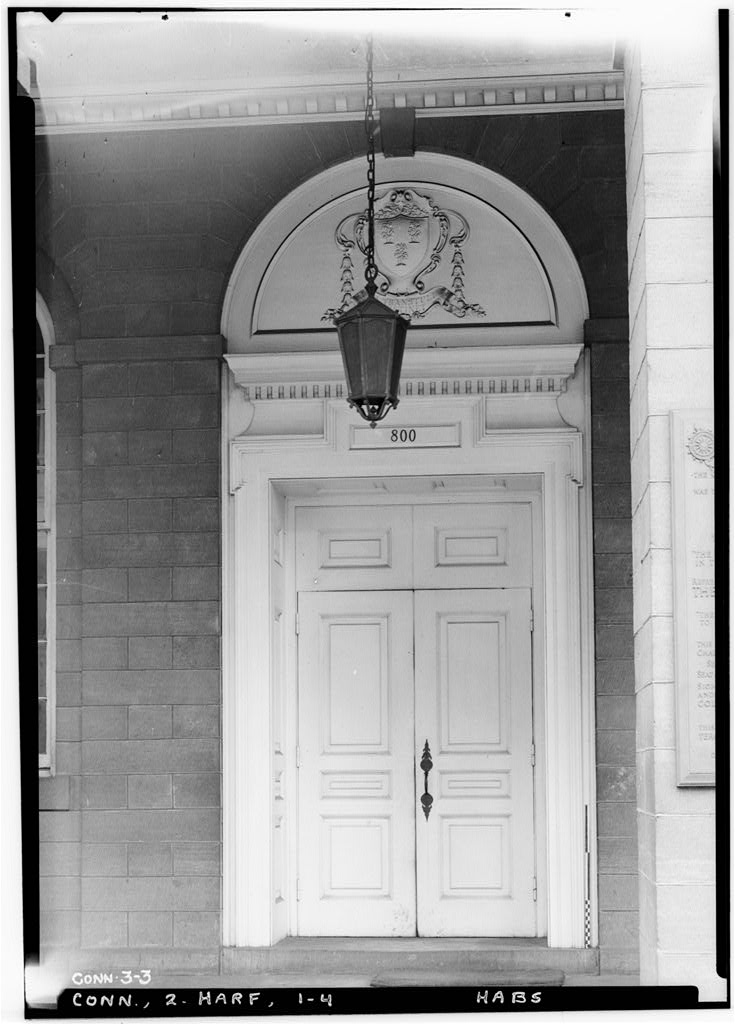Historic American Buildings Survey Everett H. Keeler, Photographer March 1, 1937 DETAIL OF ENTRANCE DOOR - UNDER…