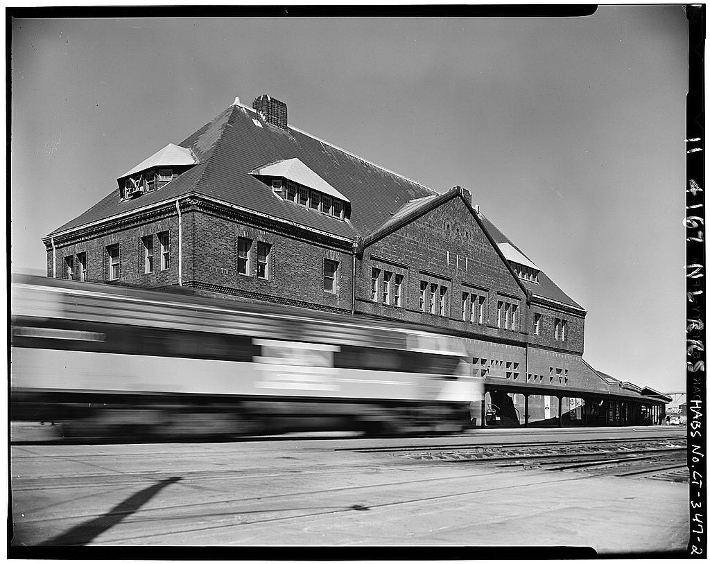 Exterior, south and east elevation
