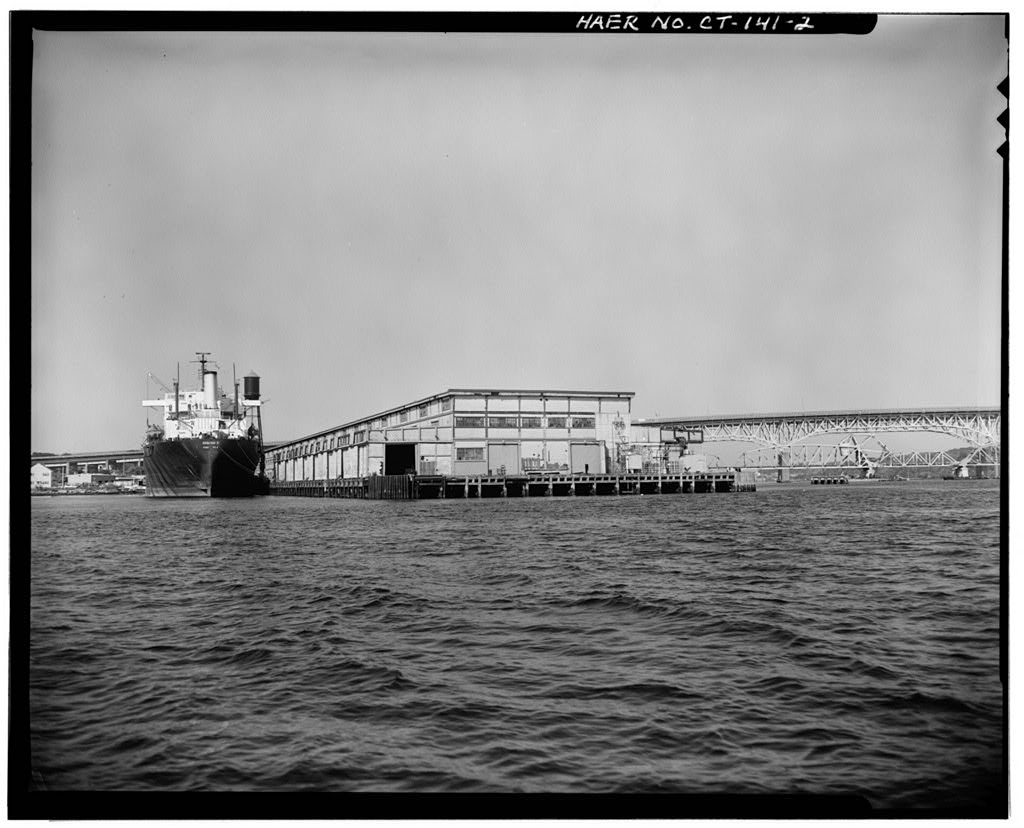 View north, general view from water · April 1993